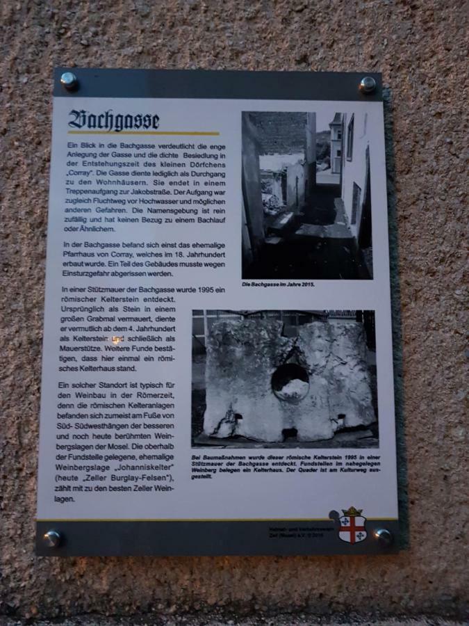 צל אן דר מוזל Haus Am Bachgasse - Haus Von 1777 Mit Sauna מראה חיצוני תמונה